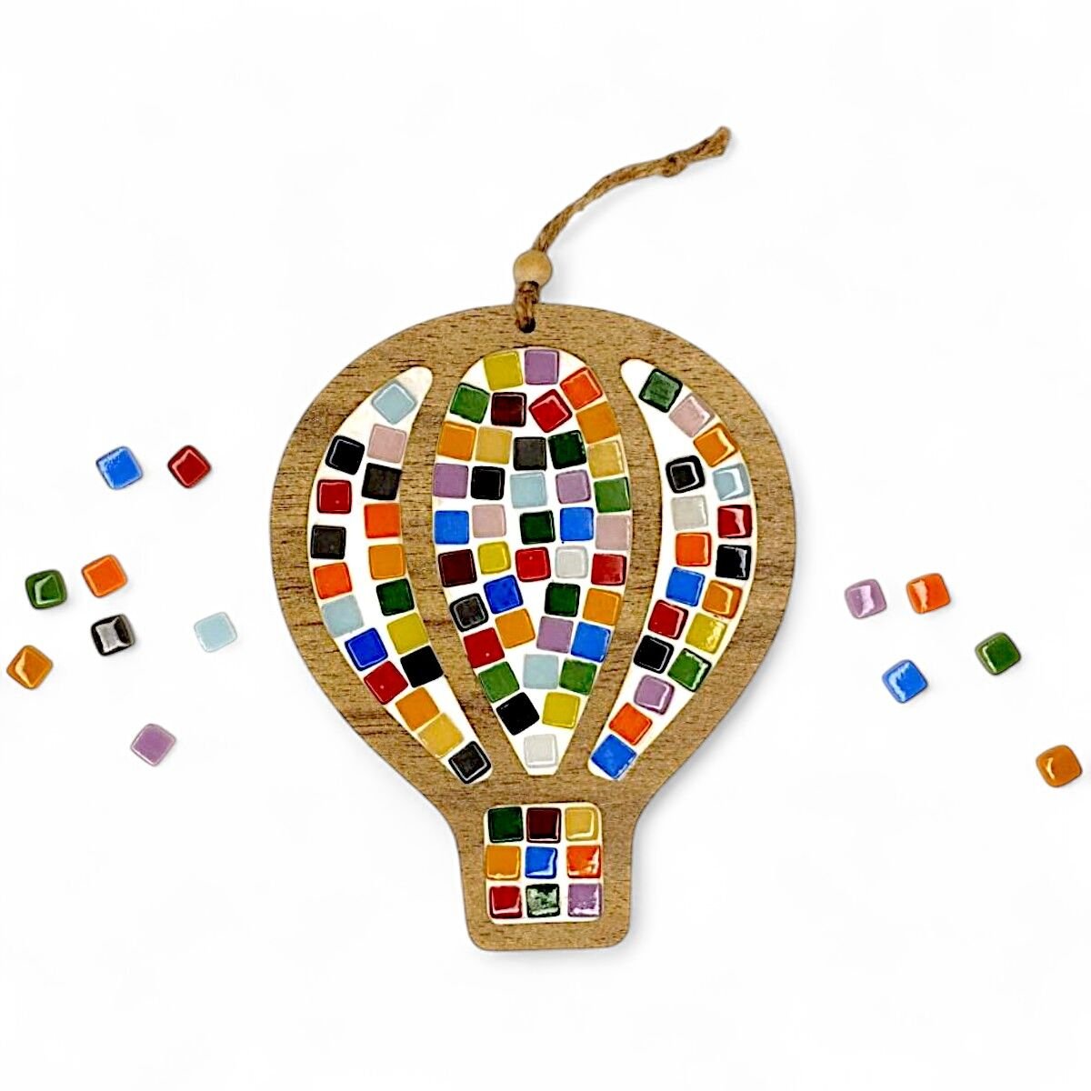 Balon Figürü - Mia Ahşap Mozaik Seti- Çocuk Aktivite Seti - Standart Atölye